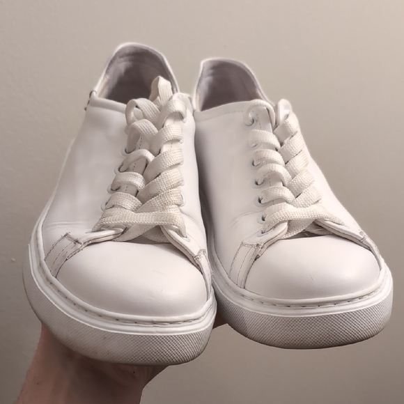 Luca Del Forte "JOAO" White Fat Sole Sneakers - Picture 2 of 9